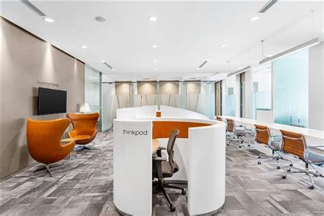Serviced offices to rent and lease at Wuhan Poly .